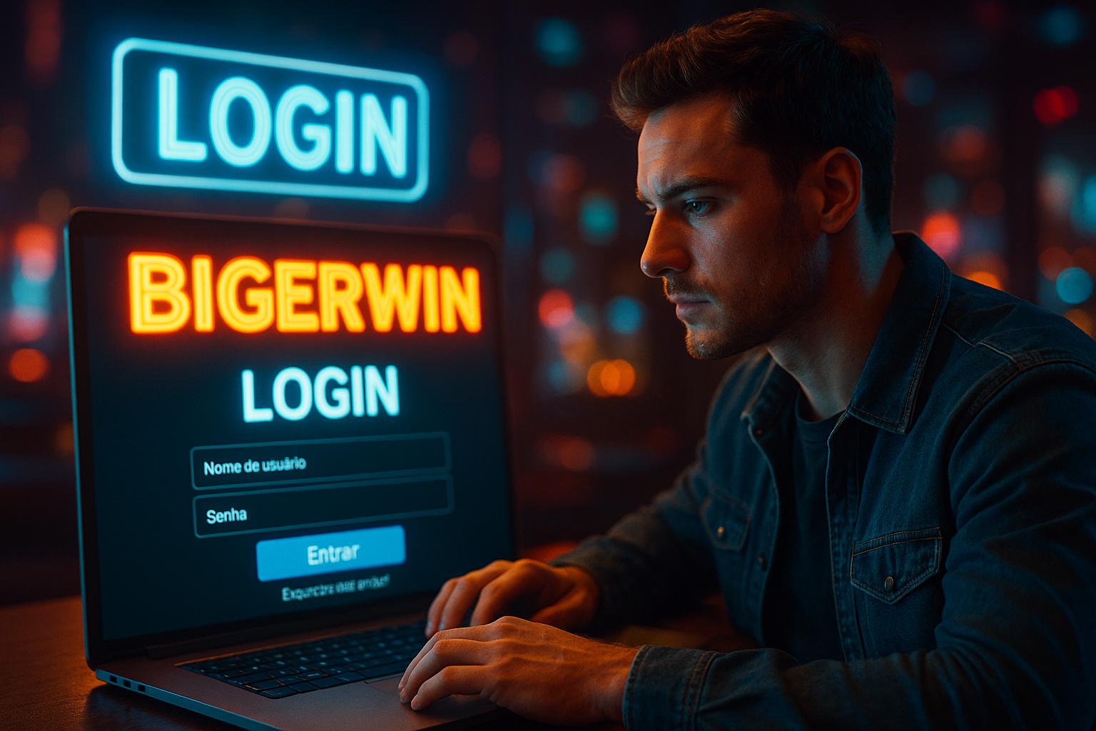 Não Perca tempo, o rRgistro na site BIGERWIN