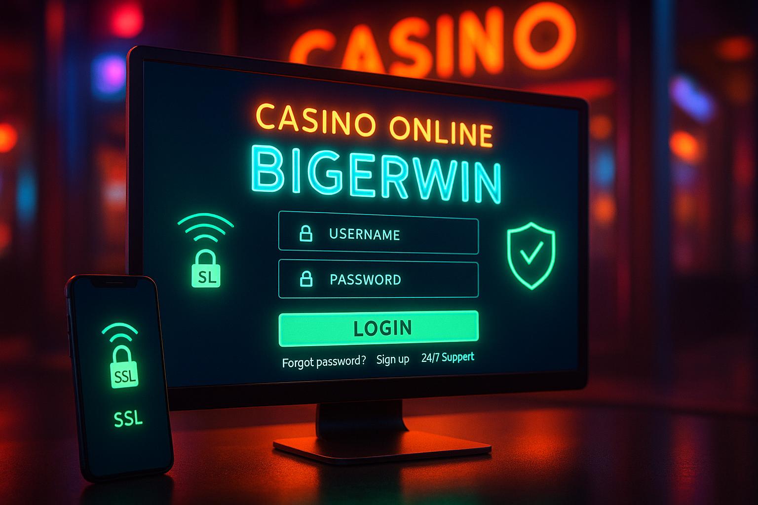 Criar uma nova Conta no plataforma BIGERWIN